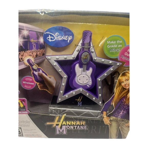 Disney Hannah Montana Plug & Play TV Game Includes Video Controller NEW - Picture 3 of 8
